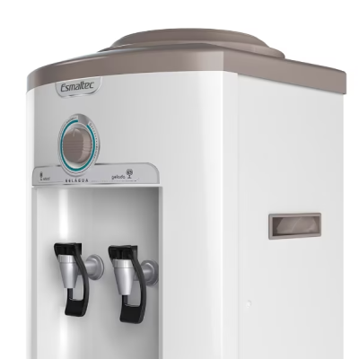 Bebedouro Gelágua Coluna de Garrafão Esmaltec EGC35B Branco 220v